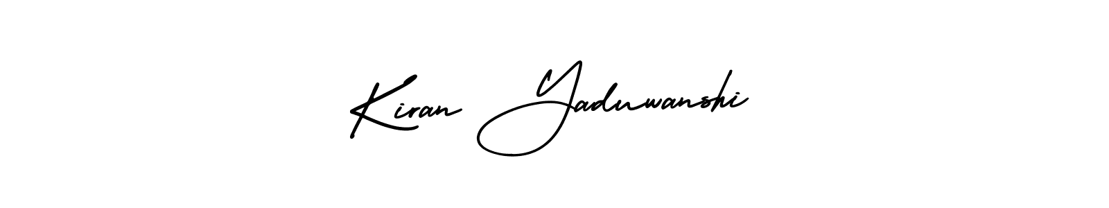 Make a beautiful signature design for name Kiran Yaduwanshi. Use this online signature maker to create a handwritten signature for free. Kiran Yaduwanshi signature style 3 images and pictures png