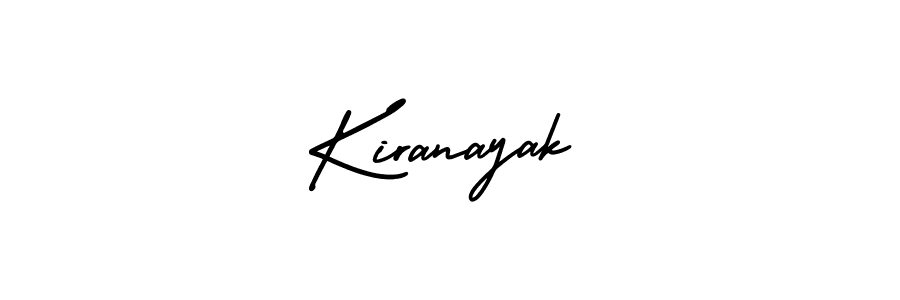 Make a beautiful signature design for name Kiranayak. With this signature (AmerikaSignatureDemo-Regular) style, you can create a handwritten signature for free. Kiranayak signature style 3 images and pictures png