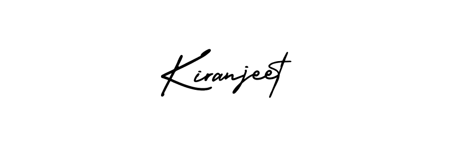 Create a beautiful signature design for name Kiranjeet. With this signature (AmerikaSignatureDemo-Regular) fonts, you can make a handwritten signature for free. Kiranjeet signature style 3 images and pictures png