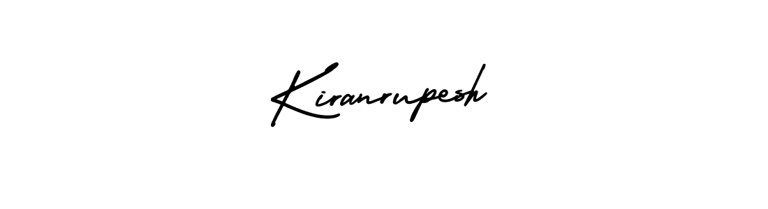 Make a beautiful signature design for name Kiranrupesh. With this signature (AmerikaSignatureDemo-Regular) style, you can create a handwritten signature for free. Kiranrupesh signature style 3 images and pictures png