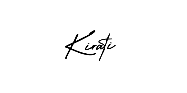 It looks lik you need a new signature style for name Kirati. Design unique handwritten (AmerikaSignatureDemo-Regular) signature with our free signature maker in just a few clicks. Kirati signature style 3 images and pictures png