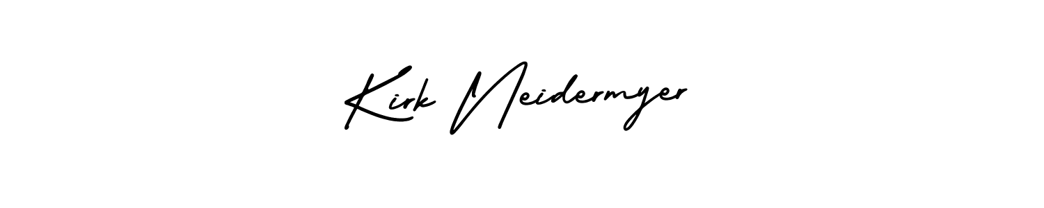 Best and Professional Signature Style for Kirk Neidermyer. AmerikaSignatureDemo-Regular Best Signature Style Collection. Kirk Neidermyer signature style 3 images and pictures png