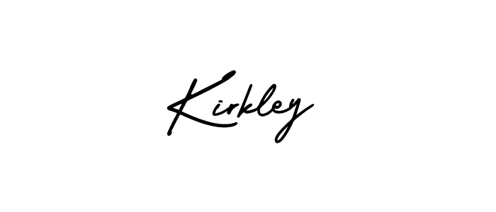 You should practise on your own different ways (AmerikaSignatureDemo-Regular) to write your name (Kirkley) in signature. don't let someone else do it for you. Kirkley signature style 3 images and pictures png