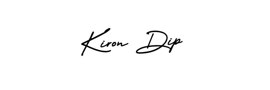 if you are searching for the best signature style for your name Kiron Dip. so please give up your signature search. here we have designed multiple signature styles  using AmerikaSignatureDemo-Regular. Kiron Dip signature style 3 images and pictures png