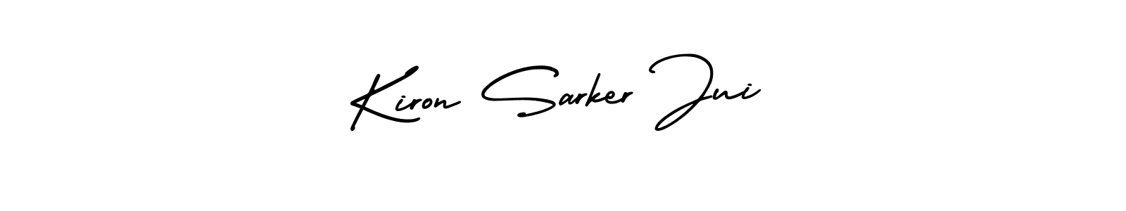 Here are the top 10 professional signature styles for the name Kiron Sarker Jui. These are the best autograph styles you can use for your name. Kiron Sarker Jui signature style 3 images and pictures png