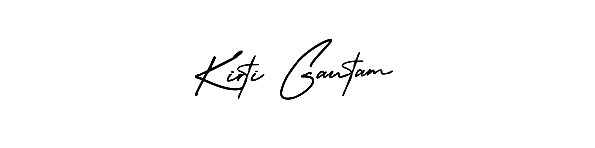 How to Draw Kirti Gautam signature style? AmerikaSignatureDemo-Regular is a latest design signature styles for name Kirti Gautam. Kirti Gautam signature style 3 images and pictures png