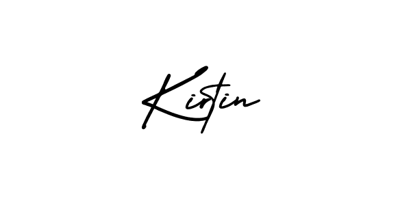 You should practise on your own different ways (AmerikaSignatureDemo-Regular) to write your name (Kirtin) in signature. don't let someone else do it for you. Kirtin signature style 3 images and pictures png