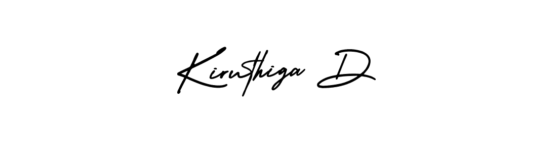 How to make Kiruthiga D signature? AmerikaSignatureDemo-Regular is a professional autograph style. Create handwritten signature for Kiruthiga D name. Kiruthiga D signature style 3 images and pictures png