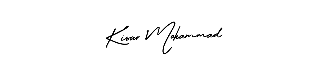 Kisar Mohammad stylish signature style. Best Handwritten Sign (AmerikaSignatureDemo-Regular) for my name. Handwritten Signature Collection Ideas for my name Kisar Mohammad. Kisar Mohammad signature style 3 images and pictures png