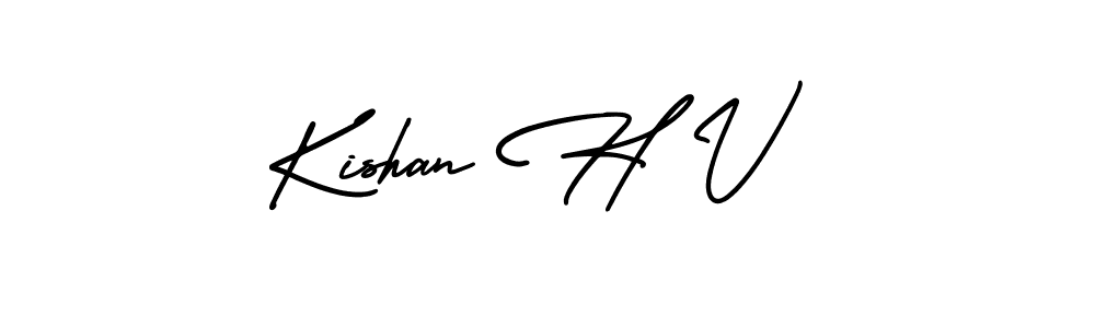 You can use this online signature creator to create a handwritten signature for the name Kishan H V. This is the best online autograph maker. Kishan H V signature style 3 images and pictures png