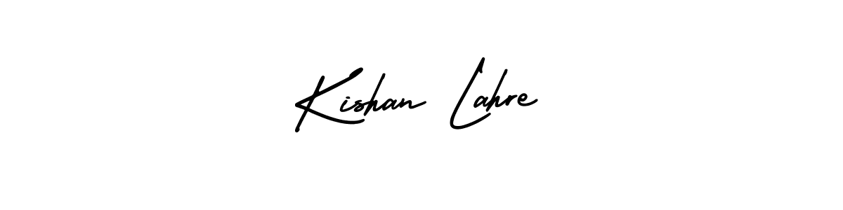 Also we have Kishan Lahre name is the best signature style. Create professional handwritten signature collection using AmerikaSignatureDemo-Regular autograph style. Kishan Lahre signature style 3 images and pictures png
