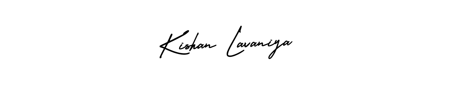 Similarly AmerikaSignatureDemo-Regular is the best handwritten signature design. Signature creator online .You can use it as an online autograph creator for name Kishan Lavaniya. Kishan Lavaniya signature style 3 images and pictures png