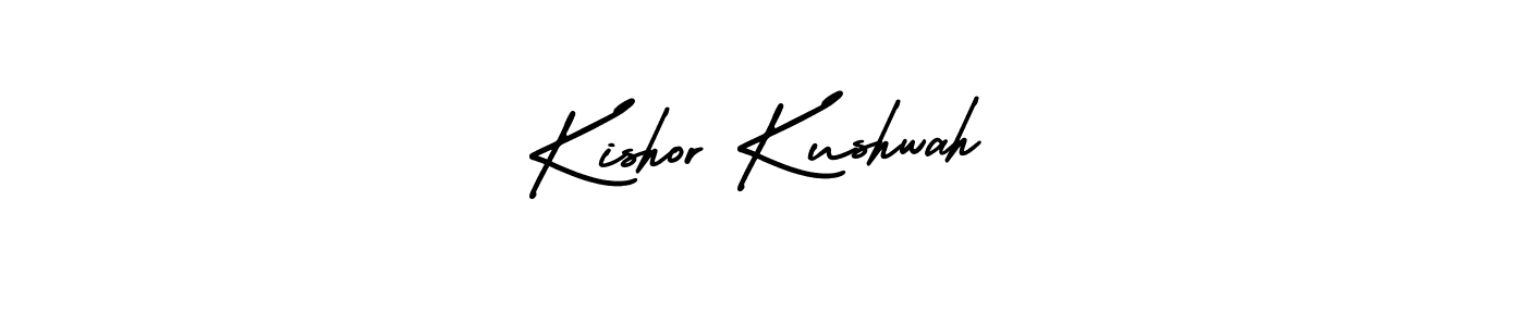 Make a beautiful signature design for name Kishor Kushwah. Use this online signature maker to create a handwritten signature for free. Kishor Kushwah signature style 3 images and pictures png