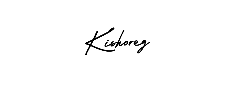 Also we have Kishoreg name is the best signature style. Create professional handwritten signature collection using AmerikaSignatureDemo-Regular autograph style. Kishoreg signature style 3 images and pictures png