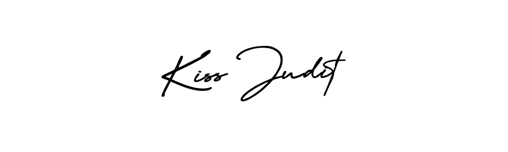 It looks lik you need a new signature style for name Kiss Judit. Design unique handwritten (AmerikaSignatureDemo-Regular) signature with our free signature maker in just a few clicks. Kiss Judit signature style 3 images and pictures png