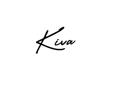 AmerikaSignatureDemo-Regular is a professional signature style that is perfect for those who want to add a touch of class to their signature. It is also a great choice for those who want to make their signature more unique. Get Kiva name to fancy signature for free. Kiva signature style 3 images and pictures png