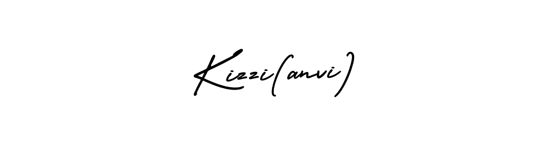 This is the best signature style for the Kizzi(anvi) name. Also you like these signature font (AmerikaSignatureDemo-Regular). Mix name signature. Kizzi(anvi) signature style 3 images and pictures png