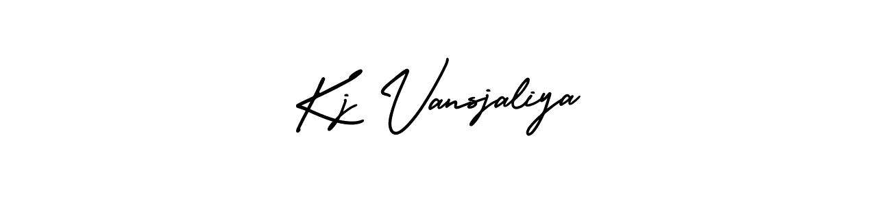 Make a beautiful signature design for name Kj Vansjaliya. Use this online signature maker to create a handwritten signature for free. Kj Vansjaliya signature style 3 images and pictures png