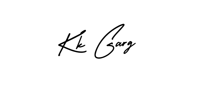 Kk Garg stylish signature style. Best Handwritten Sign (AmerikaSignatureDemo-Regular) for my name. Handwritten Signature Collection Ideas for my name Kk Garg. Kk Garg signature style 3 images and pictures png