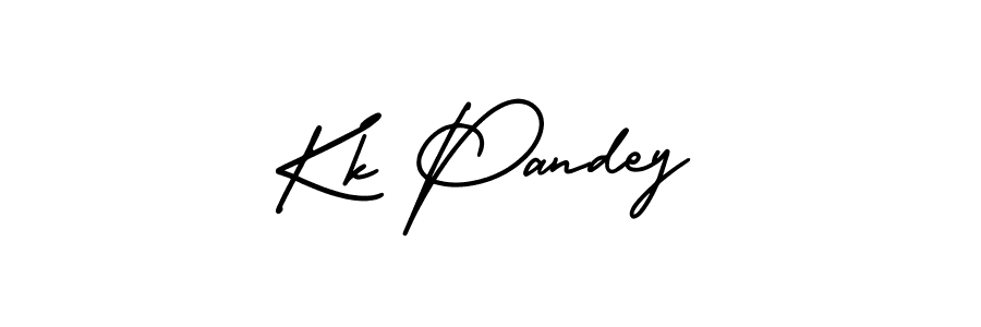 It looks lik you need a new signature style for name Kk Pandey. Design unique handwritten (AmerikaSignatureDemo-Regular) signature with our free signature maker in just a few clicks. Kk Pandey signature style 3 images and pictures png