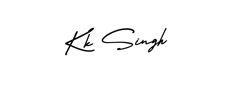 Kk Singh stylish signature style. Best Handwritten Sign (AmerikaSignatureDemo-Regular) for my name. Handwritten Signature Collection Ideas for my name Kk Singh. Kk Singh signature style 3 images and pictures png