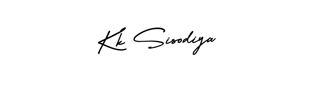 Make a beautiful signature design for name Kk Sisodiya. With this signature (AmerikaSignatureDemo-Regular) style, you can create a handwritten signature for free. Kk Sisodiya signature style 3 images and pictures png