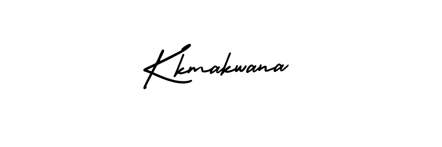 Use a signature maker to create a handwritten signature online. With this signature software, you can design (AmerikaSignatureDemo-Regular) your own signature for name Kkmakwana. Kkmakwana signature style 3 images and pictures png