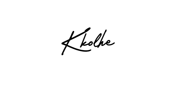How to Draw Kkolhe signature style? AmerikaSignatureDemo-Regular is a latest design signature styles for name Kkolhe. Kkolhe signature style 3 images and pictures png