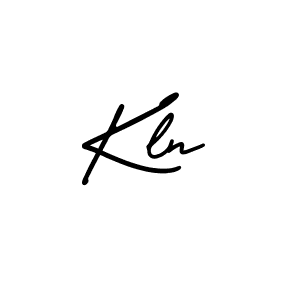 The best way (AmerikaSignatureDemo-Regular) to make a short signature is to pick only two or three words in your name. The name Kln include a total of six letters. For converting this name. Kln signature style 3 images and pictures png