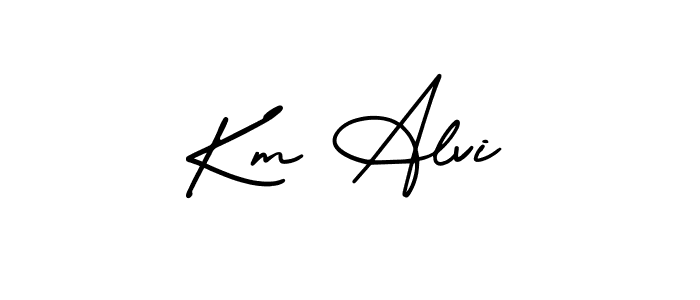 Once you've used our free online signature maker to create your best signature AmerikaSignatureDemo-Regular style, it's time to enjoy all of the benefits that Km Alvi name signing documents. Km Alvi signature style 3 images and pictures png