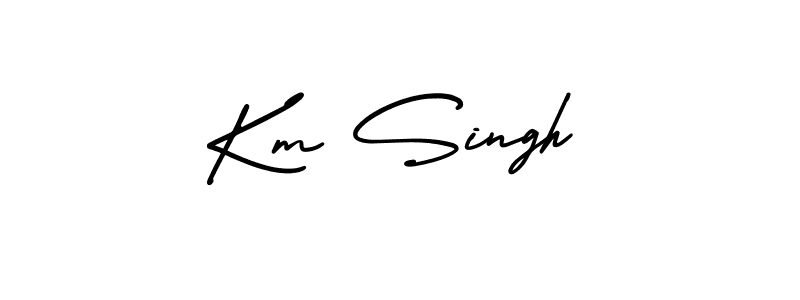 Similarly AmerikaSignatureDemo-Regular is the best handwritten signature design. Signature creator online .You can use it as an online autograph creator for name Km Singh. Km Singh signature style 3 images and pictures png