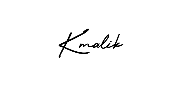 It looks lik you need a new signature style for name Kmalik. Design unique handwritten (AmerikaSignatureDemo-Regular) signature with our free signature maker in just a few clicks. Kmalik signature style 3 images and pictures png