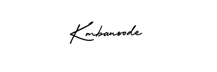 Also we have Kmbansode name is the best signature style. Create professional handwritten signature collection using AmerikaSignatureDemo-Regular autograph style. Kmbansode signature style 3 images and pictures png