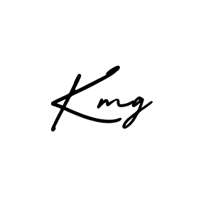 How to make Kmg signature? AmerikaSignatureDemo-Regular is a professional autograph style. Create handwritten signature for Kmg name. Kmg signature style 3 images and pictures png