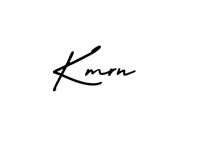 AmerikaSignatureDemo-Regular is a professional signature style that is perfect for those who want to add a touch of class to their signature. It is also a great choice for those who want to make their signature more unique. Get Kmrn name to fancy signature for free. Kmrn signature style 3 images and pictures png