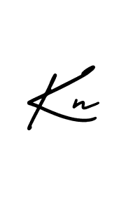 Kn stylish signature style. Best Handwritten Sign (AmerikaSignatureDemo-Regular) for my name. Handwritten Signature Collection Ideas for my name Kn. Kn signature style 3 images and pictures png