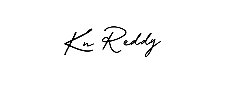 if you are searching for the best signature style for your name Kn Reddy. so please give up your signature search. here we have designed multiple signature styles  using AmerikaSignatureDemo-Regular. Kn Reddy signature style 3 images and pictures png