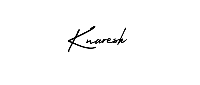 It looks lik you need a new signature style for name Knaresh. Design unique handwritten (AmerikaSignatureDemo-Regular) signature with our free signature maker in just a few clicks. Knaresh signature style 3 images and pictures png