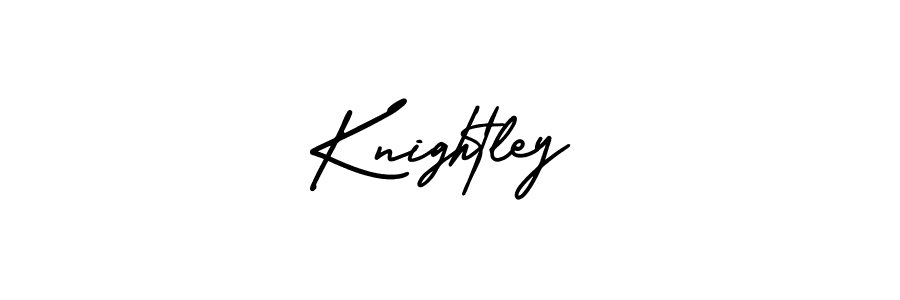 Also we have Knightley name is the best signature style. Create professional handwritten signature collection using AmerikaSignatureDemo-Regular autograph style. Knightley signature style 3 images and pictures png