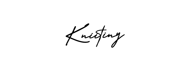 Best and Professional Signature Style for Kniitiny. AmerikaSignatureDemo-Regular Best Signature Style Collection. Kniitiny signature style 3 images and pictures png