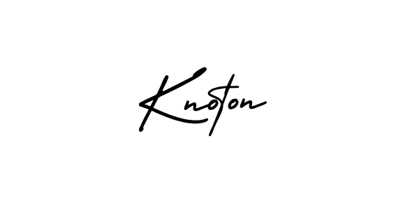 It looks lik you need a new signature style for name Knoton. Design unique handwritten (AmerikaSignatureDemo-Regular) signature with our free signature maker in just a few clicks. Knoton signature style 3 images and pictures png