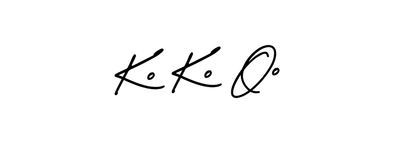 Check out images of Autograph of Ko Ko Oo name. Actor Ko Ko Oo Signature Style. AmerikaSignatureDemo-Regular is a professional sign style online. Ko Ko Oo signature style 3 images and pictures png