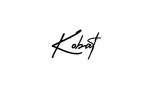 Design your own signature with our free online signature maker. With this signature software, you can create a handwritten (AmerikaSignatureDemo-Regular) signature for name Kobat. Kobat signature style 3 images and pictures png