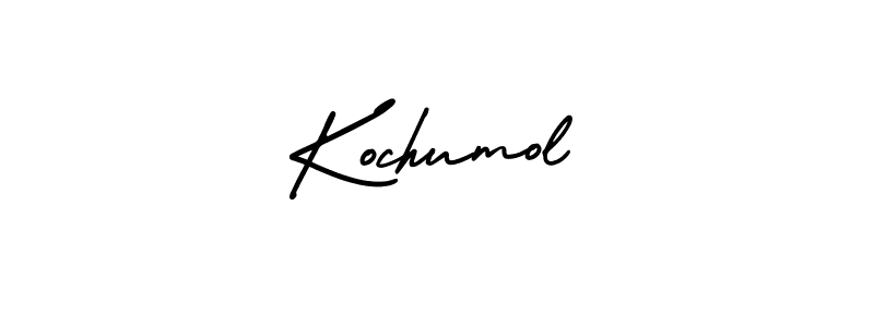 AmerikaSignatureDemo-Regular is a professional signature style that is perfect for those who want to add a touch of class to their signature. It is also a great choice for those who want to make their signature more unique. Get Kochumol name to fancy signature for free. Kochumol signature style 3 images and pictures png