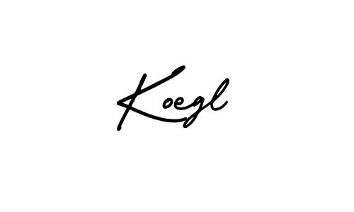Use a signature maker to create a handwritten signature online. With this signature software, you can design (AmerikaSignatureDemo-Regular) your own signature for name Koegl. Koegl signature style 3 images and pictures png