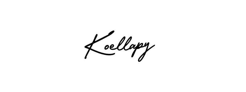 AmerikaSignatureDemo-Regular is a professional signature style that is perfect for those who want to add a touch of class to their signature. It is also a great choice for those who want to make their signature more unique. Get Koellapy name to fancy signature for free. Koellapy signature style 3 images and pictures png