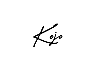 Design your own signature with our free online signature maker. With this signature software, you can create a handwritten (AmerikaSignatureDemo-Regular) signature for name Kojo. Kojo signature style 3 images and pictures png