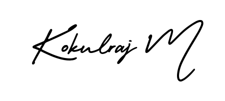 Also we have Kokulraj M name is the best signature style. Create professional handwritten signature collection using AmerikaSignatureDemo-Regular autograph style. Kokulraj M signature style 3 images and pictures png