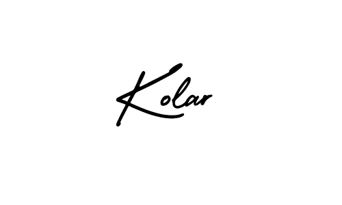 This is the best signature style for the Kolar name. Also you like these signature font (AmerikaSignatureDemo-Regular). Mix name signature. Kolar signature style 3 images and pictures png