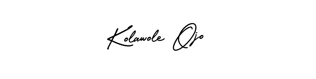 This is the best signature style for the Kolawole Ojo name. Also you like these signature font (AmerikaSignatureDemo-Regular). Mix name signature. Kolawole Ojo signature style 3 images and pictures png